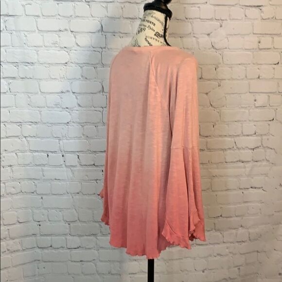 Seven 7 / pink ombré blouse / size large - Picture 5 of 8